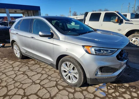 2020 Ford Edge Titanium z USA, uszkodzony, nr VIN 2FMPK4K95LBA72354